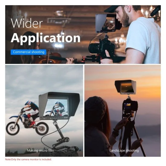 Neewer upgraded f100 hd camera monitor